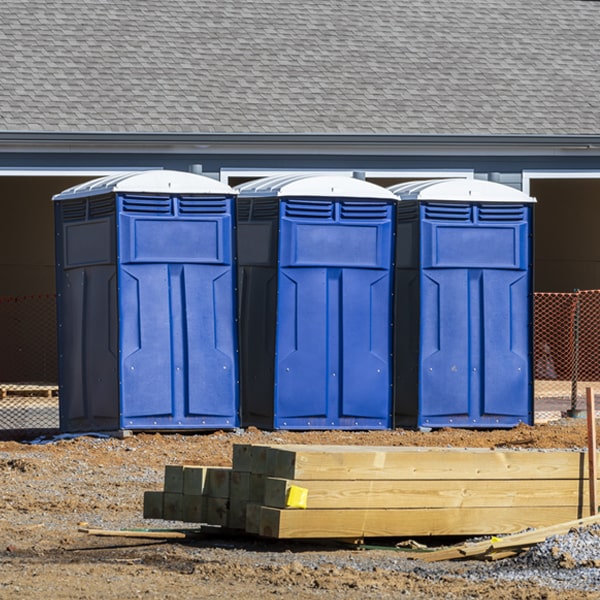 do you offer hand sanitizer dispensers inside the porta potties in Derwood